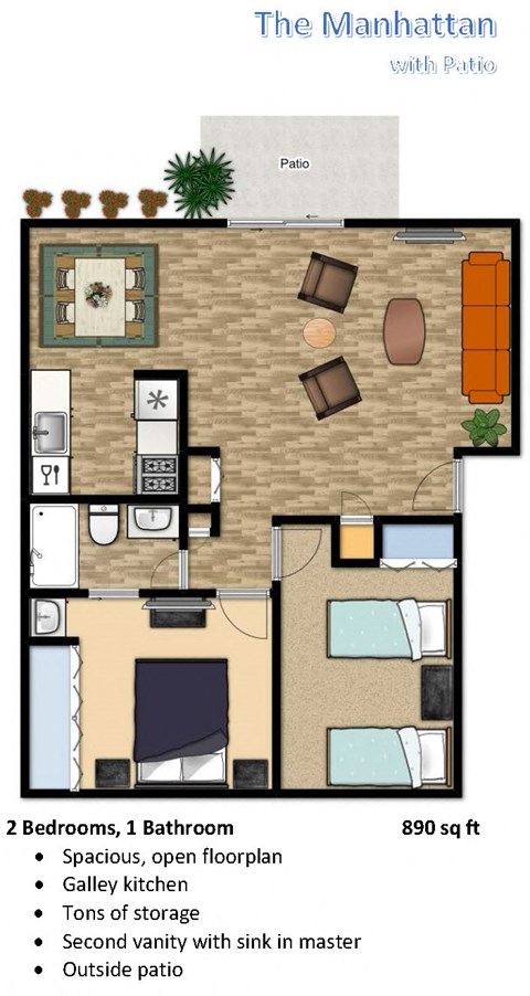 10364 W. 58th Place 1-2 Beds Apartment for Rent - Photo Gallery 13